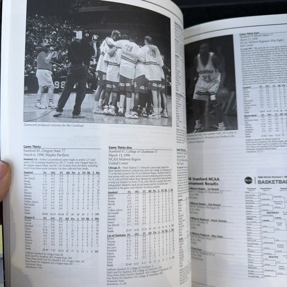 1998-99 Stanford Cardinal‎ NCAA Basketball Media Guide
